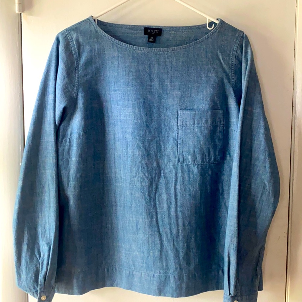 J.Crew chambray shirt xs